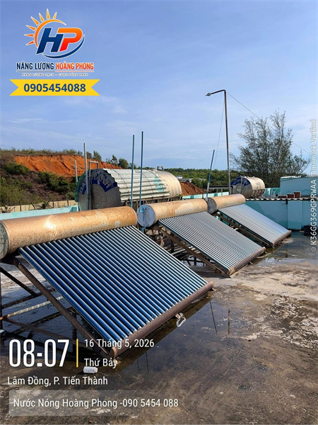 Công Trình Hệ Thống Nước Nóng Cho Khách Sạn Nhiều Phòng Tại Phan Thiết