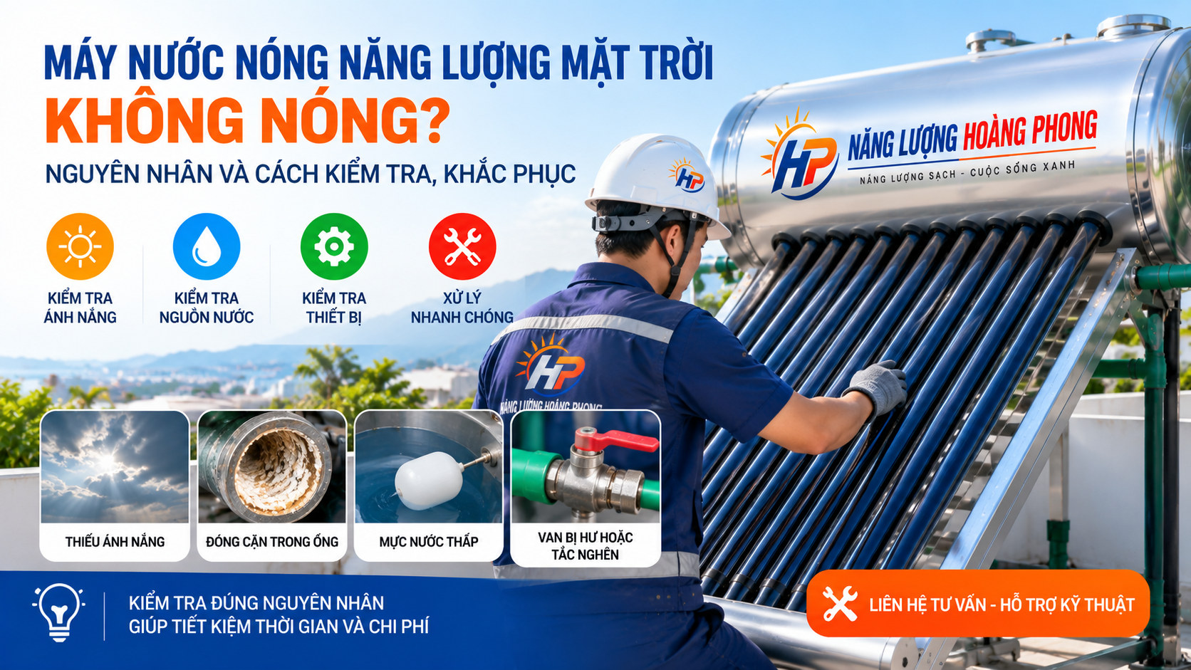 Máy Nước Nóng Năng Lượng Mặt Trời Không Nóng: Nguyên Nhân Và Cách Kiểm Tra