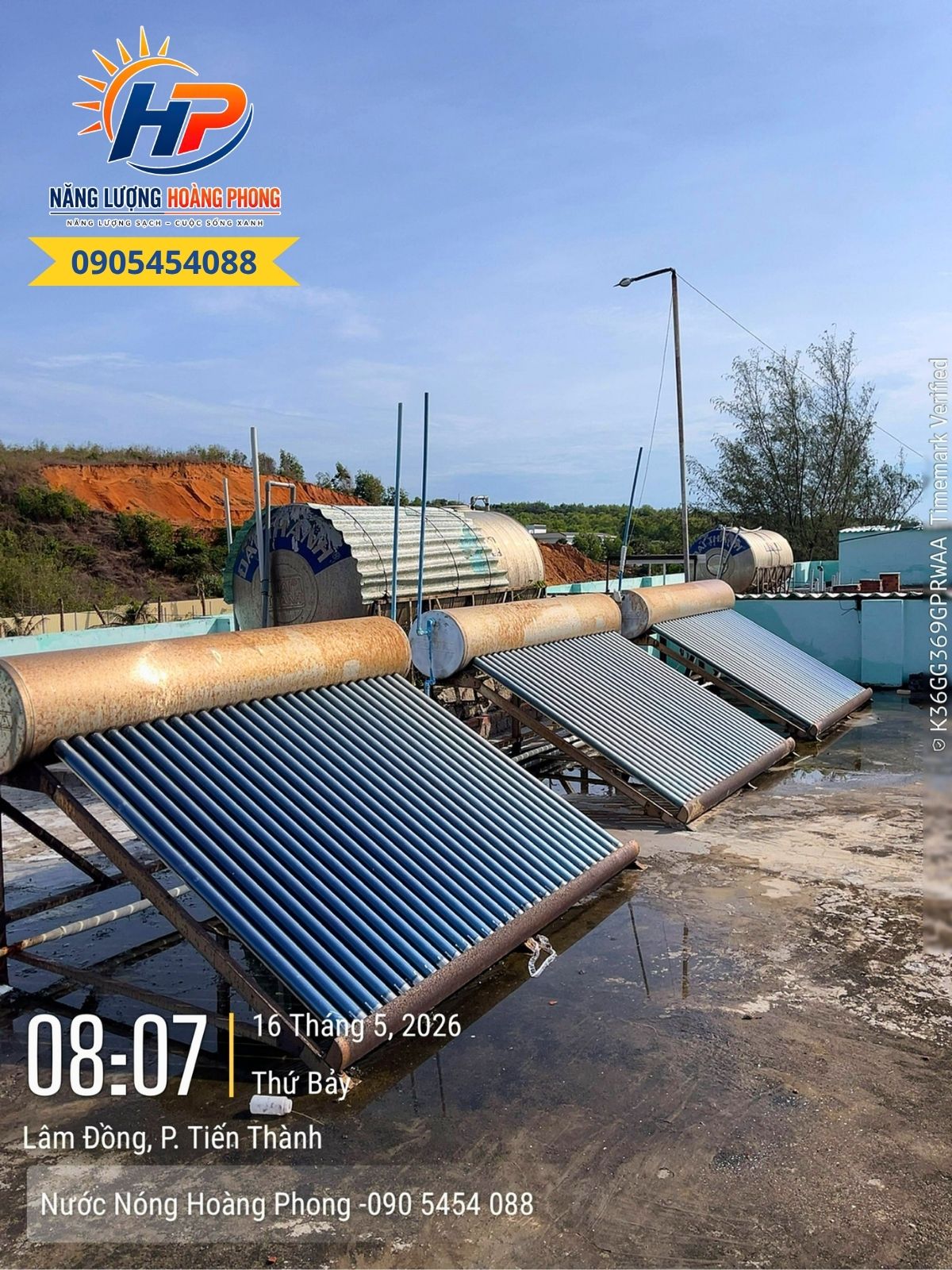 Công Trình Hệ Thống Nước Nóng Cho Khách Sạn Nhiều Phòng Tại Phan Thiết