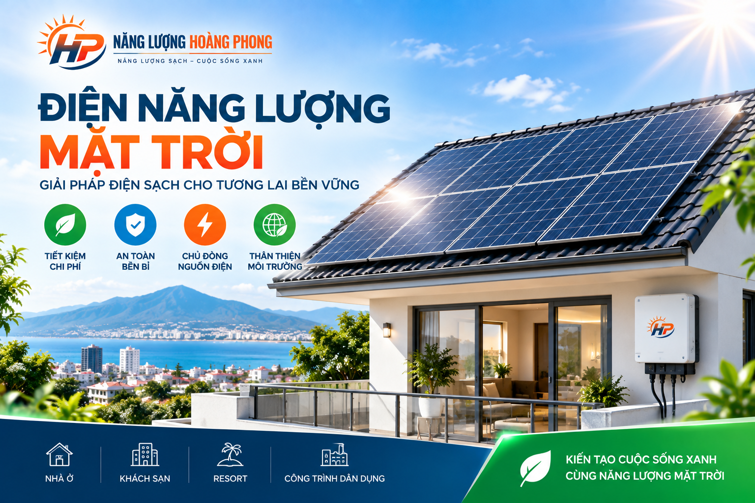 Đèn Năng Lượng Mặt Trời – Giải Pháp Chiếu Sáng Cho Nhà Ở Và Công Trình