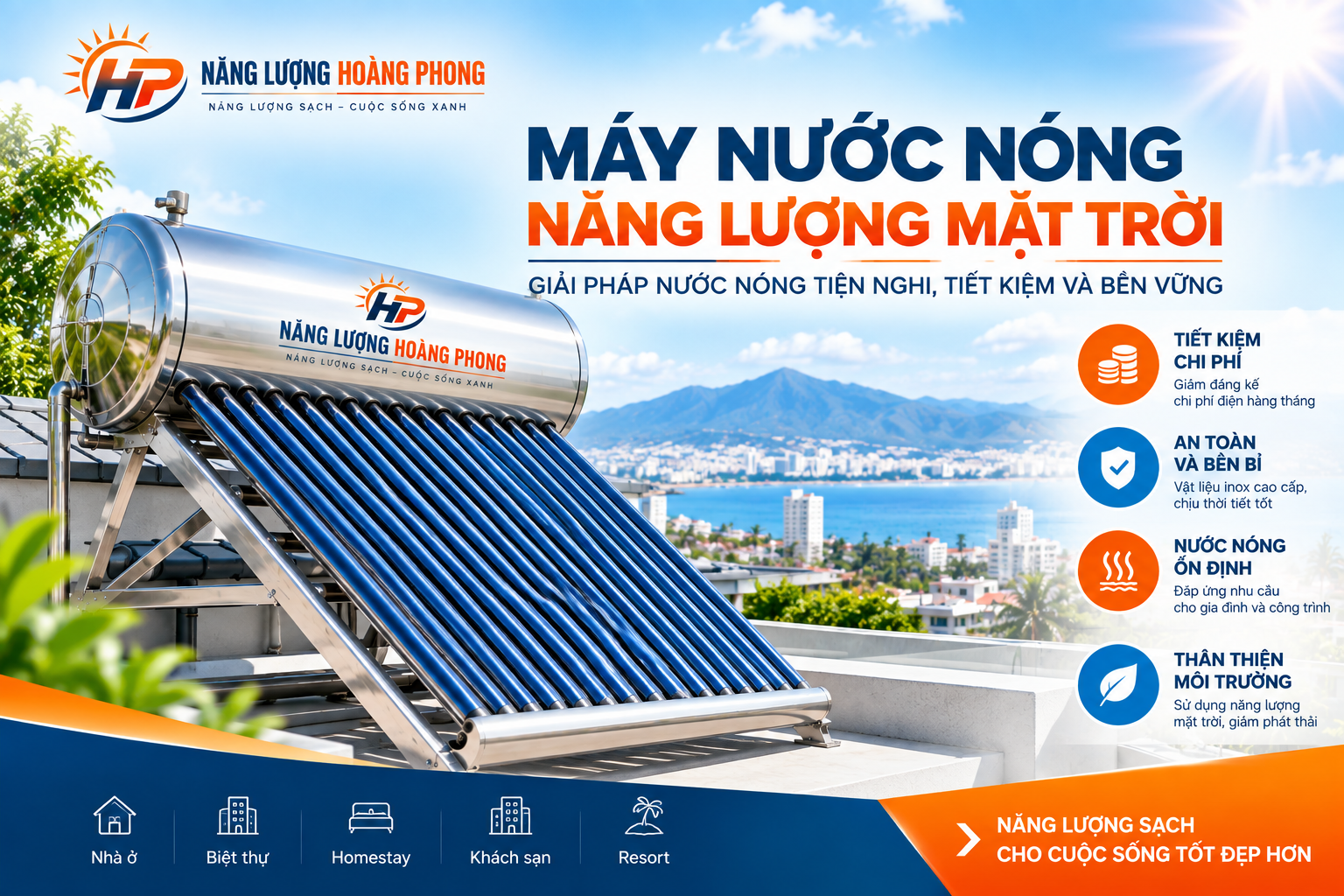 Máy Nước Nóng Năng Lượng Mặt Trời Cho Gia Đình: Nên Chọn Dung Tích Bao Nhiêu?